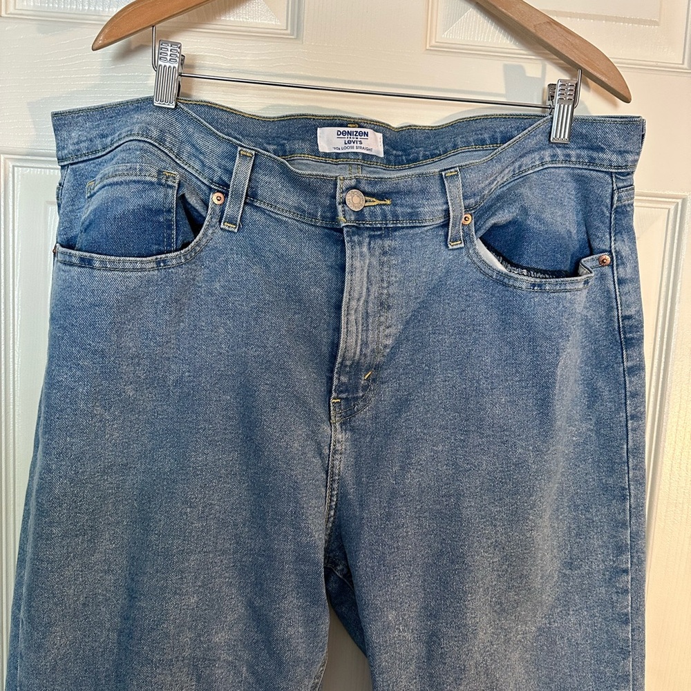 Denizen from Levi's Blue Relaxed Jeans